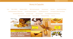 Desktop Screenshot of honeyincapsules.com