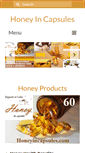 Mobile Screenshot of honeyincapsules.com